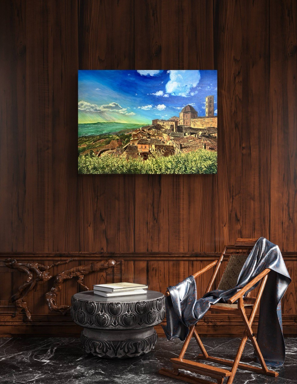 Серия «Города — великие творения рук человеческих». Картины пейзаж