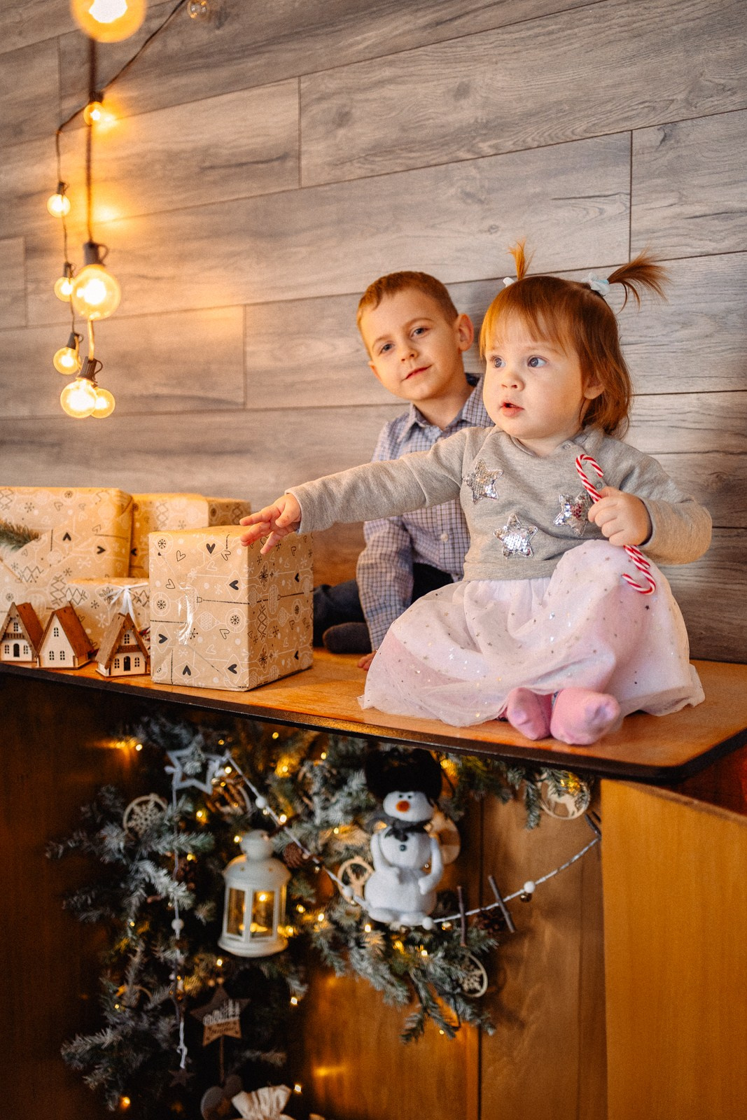 Новогодняя в студии. Семейный фотограф в Дзержинске Наталья Лаэтина