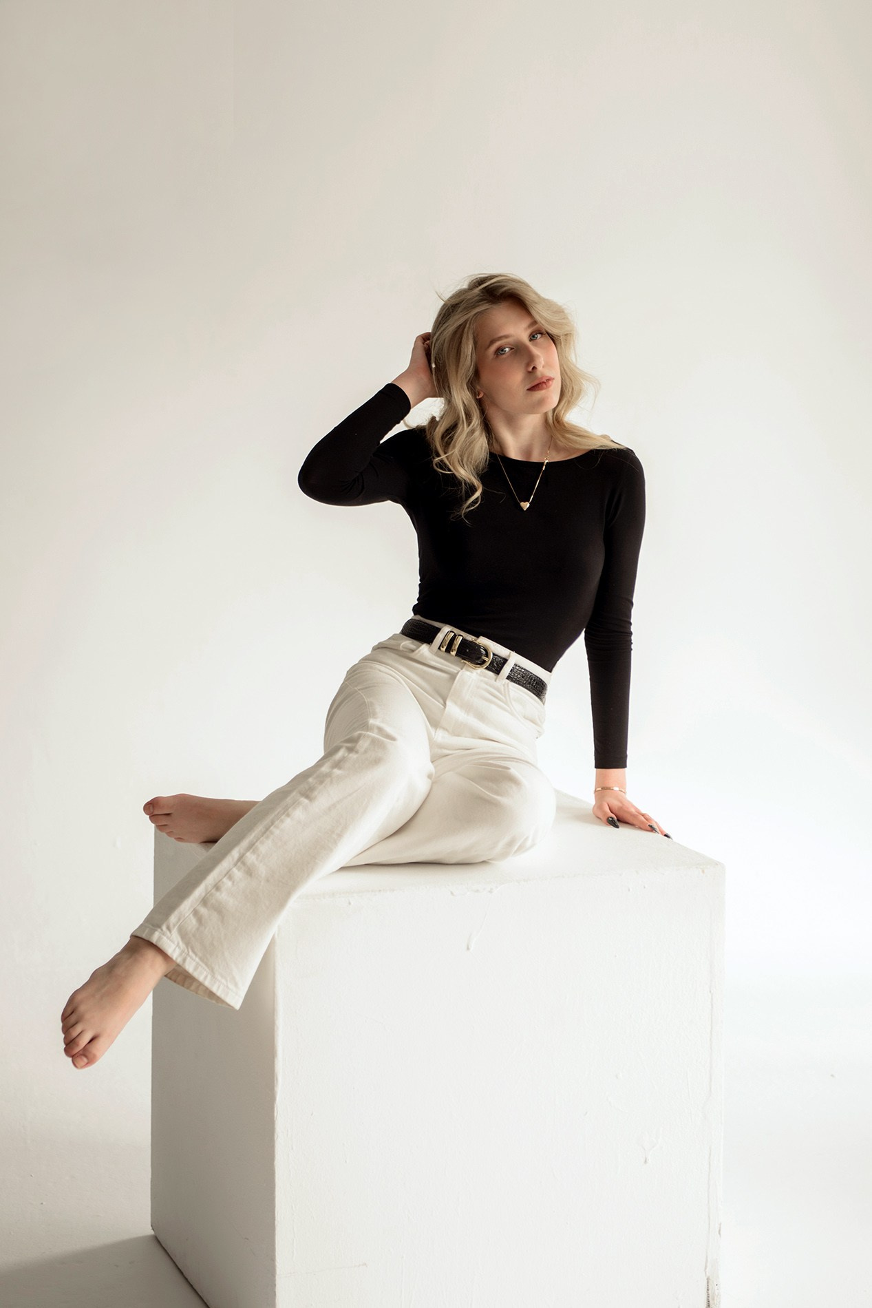 photo shoot in the studio