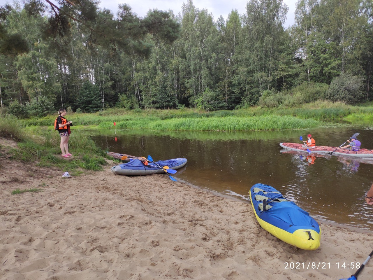 Сплав на байдарках 21.08.21. Галерея Фантим