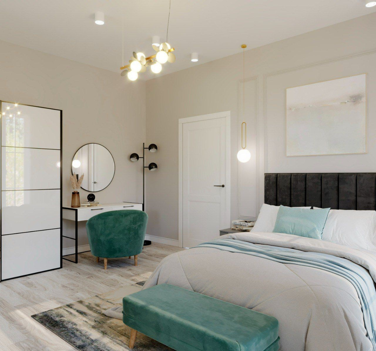 Неоклассика, дом 260 м. Анастасия Сиднева — дизайн интерьеров в Москве