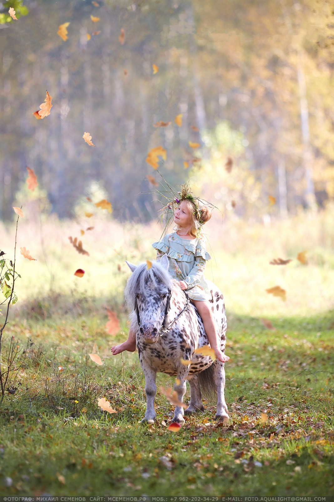 Семейная фотосессия с лошадьми Фотограф Михаил Семенов г. Ярославль