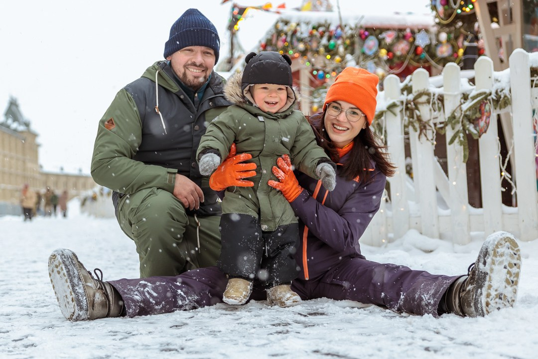 Новый Год. Фотограф на крещение в Москве Нина Лобасова