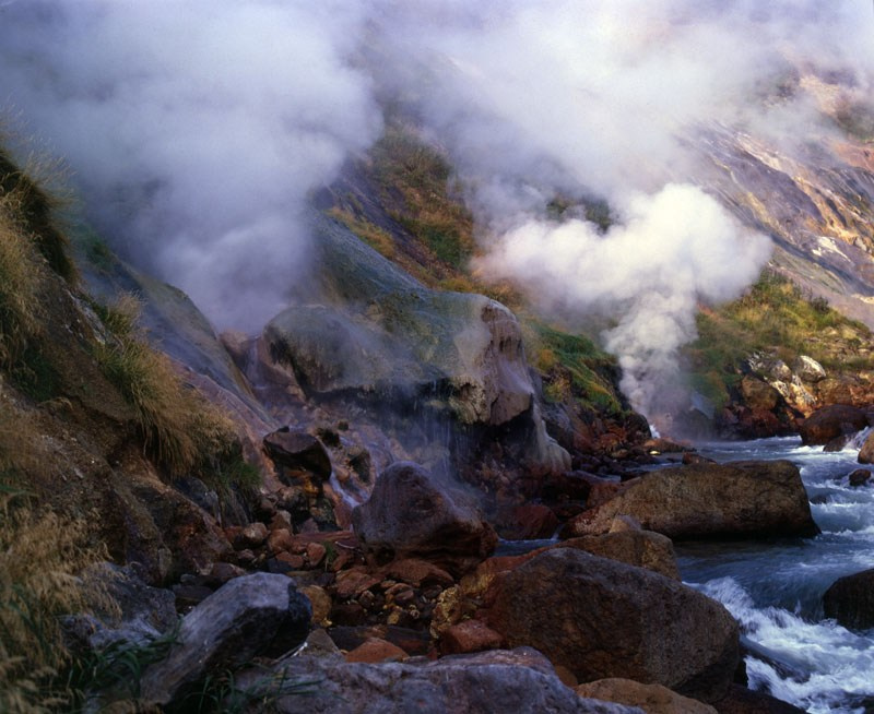 Камчатка. Долина гейзеров. ВАДИМ ГИППЕНРЕЙТЕР — ВЕЛИКИЙ ФОТОГРАФ ЗЕМЛИ РУССКОЙ