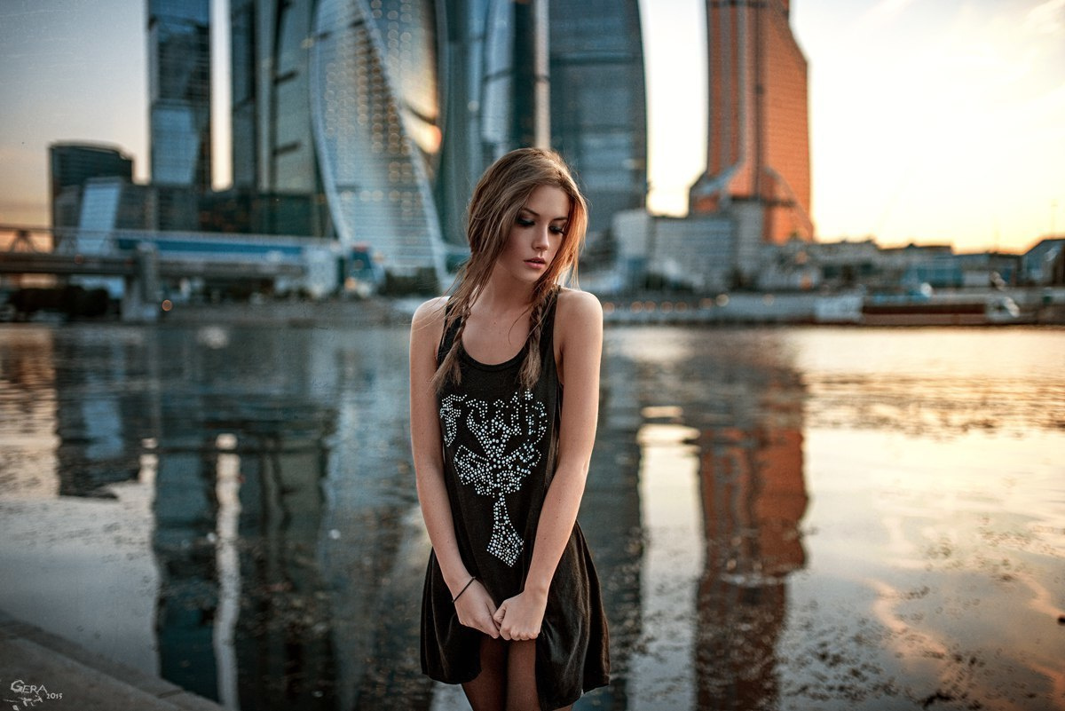 Модель Ксения Кокорева. Портреты в жанре Ню