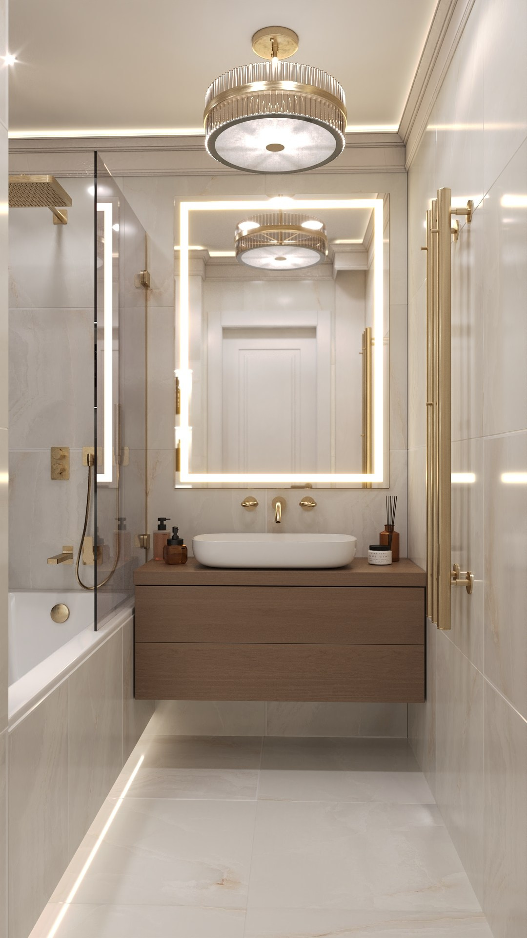 ЖК ACADEM Riverside 88 м². БК студия дизайна интерьера