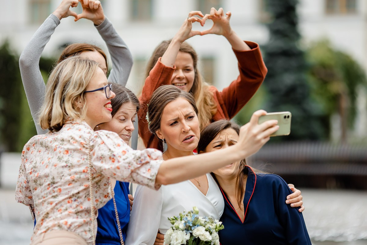 Свадьба. ЗАГС Петергофа.