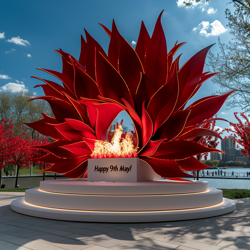 Разработка эскизов декора для тендера для праздника 9 мая. Главная