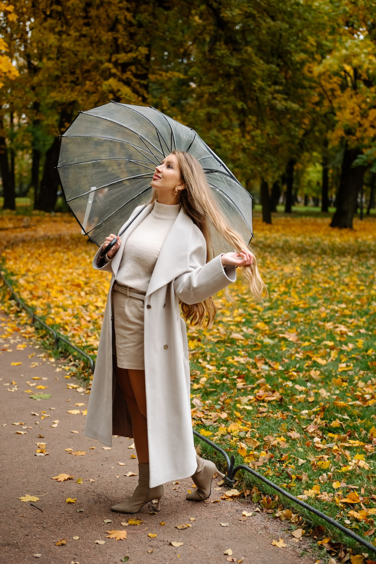 Осенняя фотосессия в Питере в Михайловском саду. Свадебный и сеейный фотограф в Санкт-Петербурге Елена Худякова