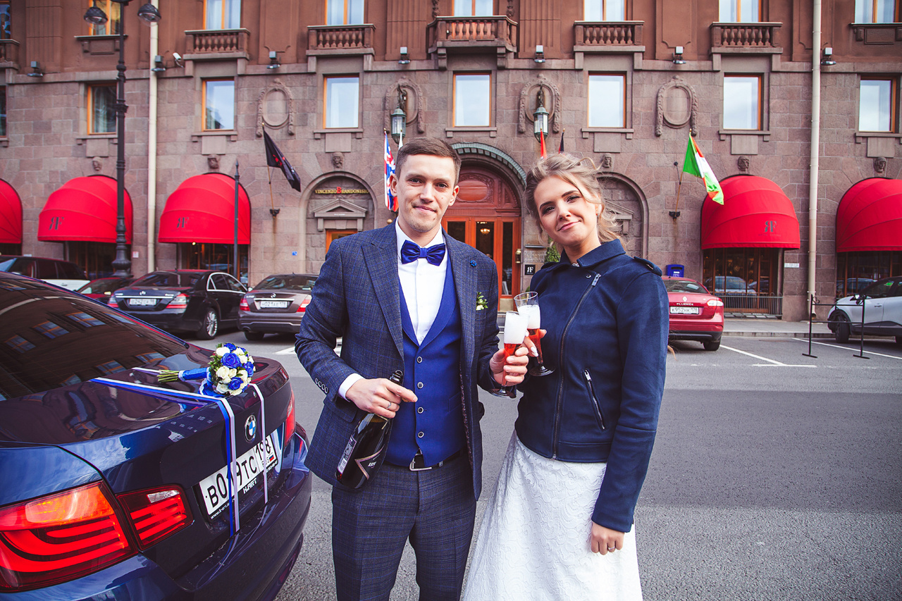 Осенняя свадьба. Фотограф в Санкт-Петербурге Елизавета Сорокина