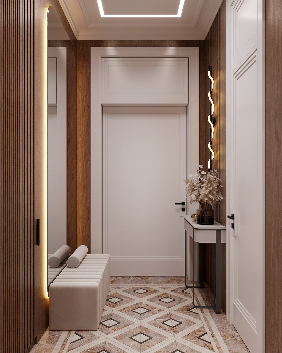 ЖК Река 2. Дизайн интерьера в Москве