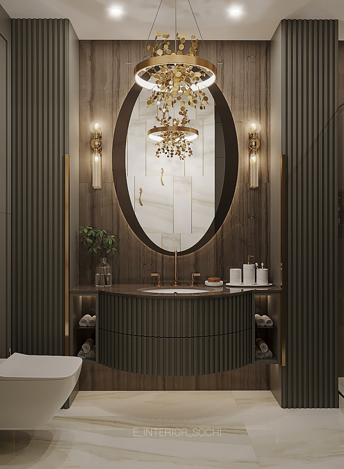 GOLDEN BAY. Дизайн интерьера Евгения Тисленко