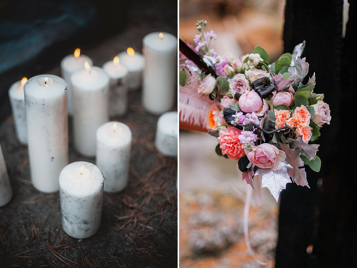 Мистическая свадьба в лесу