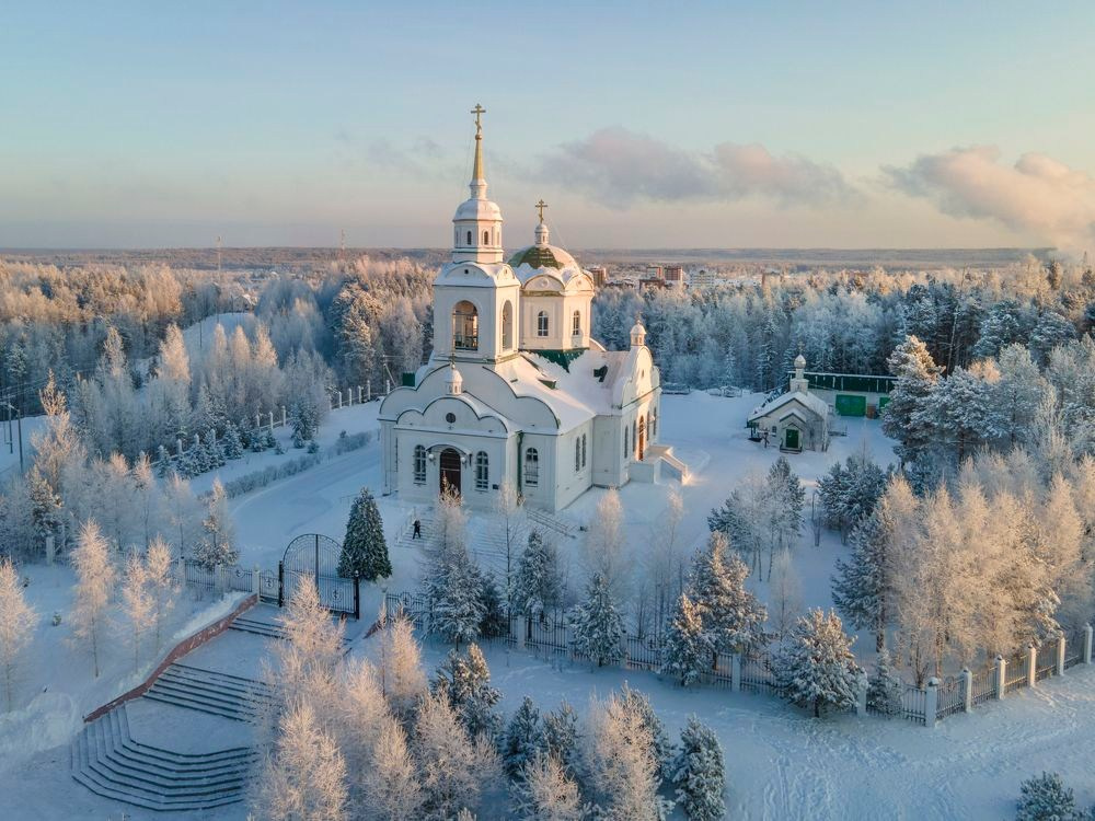 Город с дрона. Фотограф Татьяна Борисова