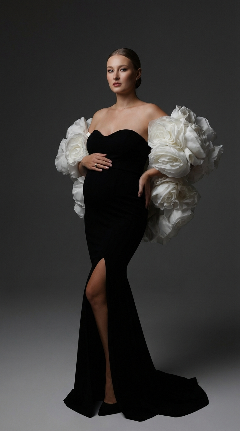 Платье "Рыбка" размер 44 -48  Накидка отдельно надевается на руки . Размер L