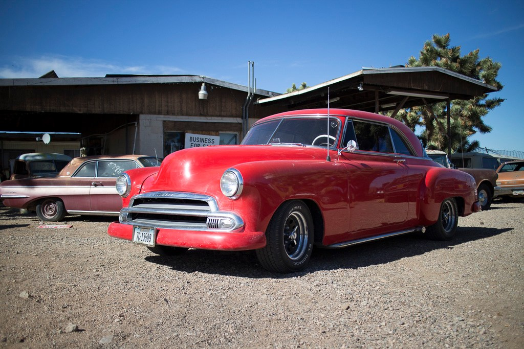 Ретро- авторазборка, США, 2013. Фотограф Василий Буланов