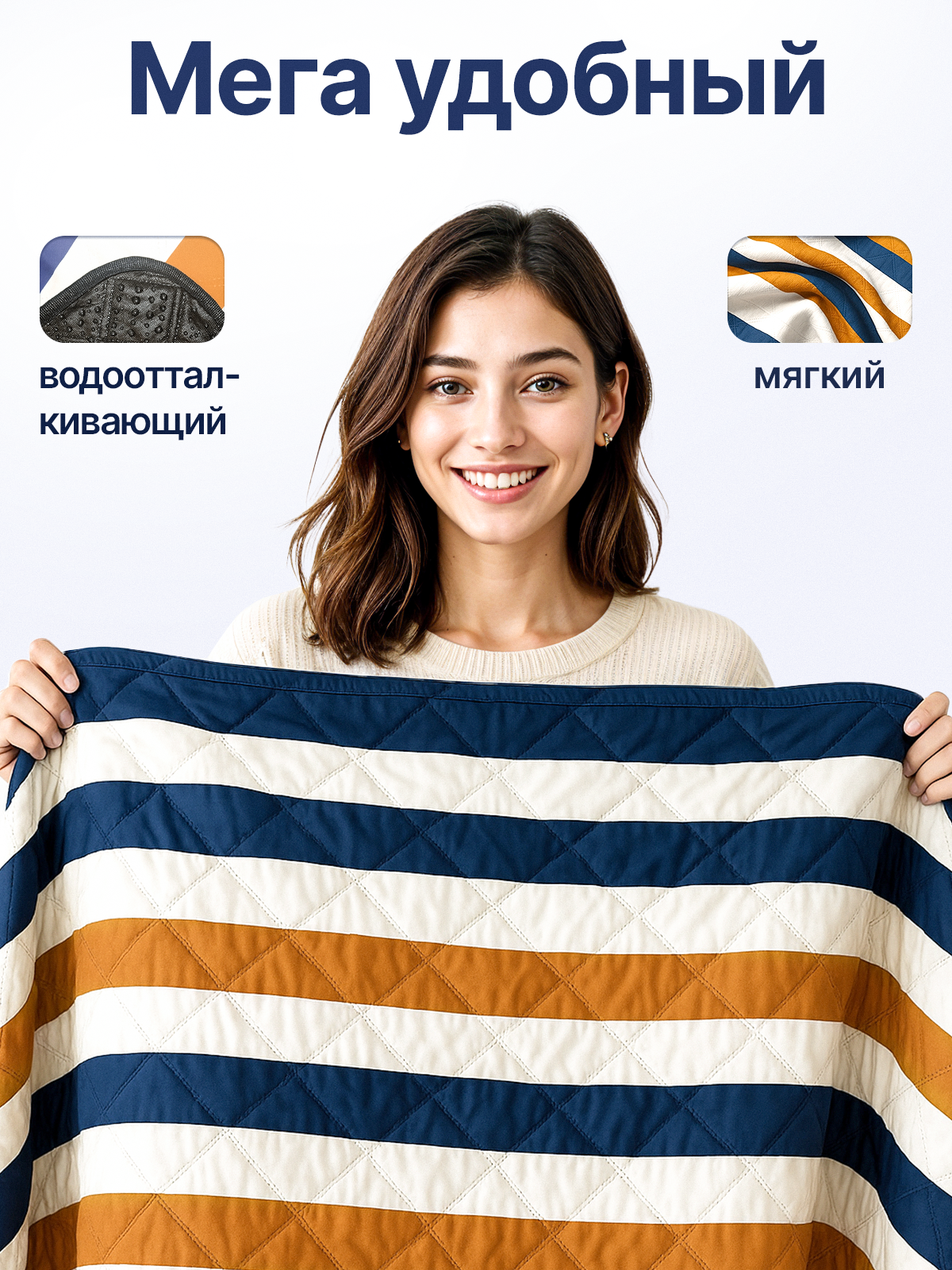 КОВРИК ДЛЯ ПЛЯЖА. Студия Антонины Баушевой