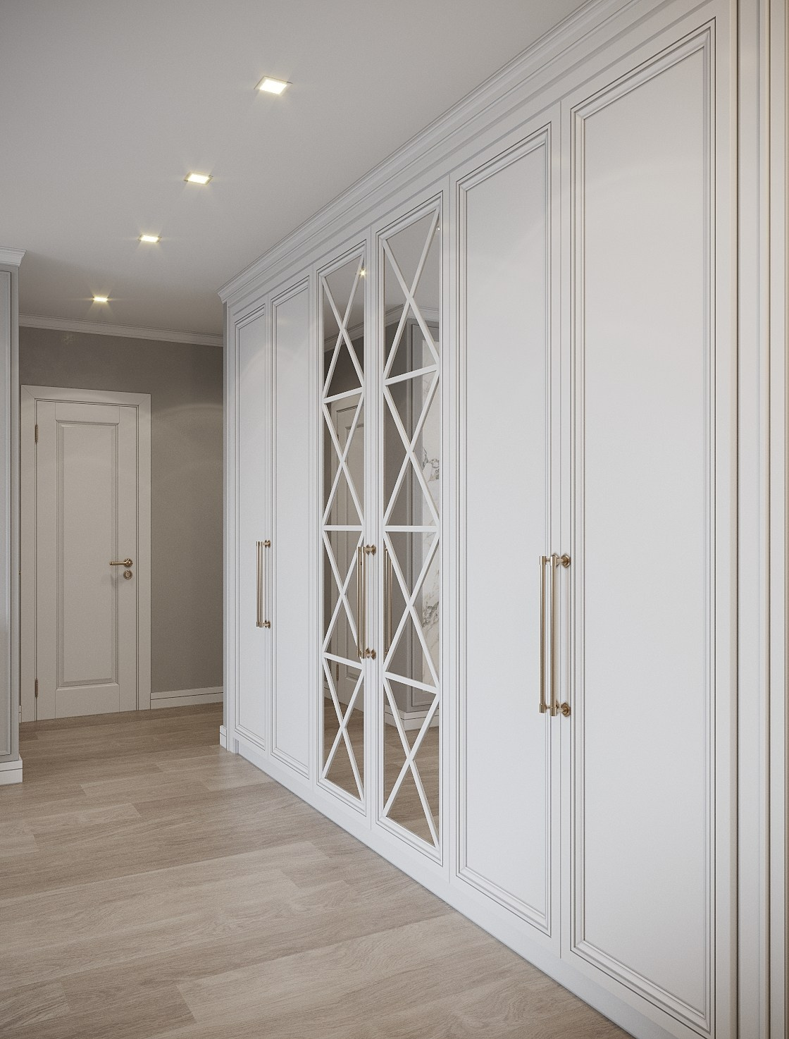 Квартира 74 м², в неоклассике, г. Москва. Студия дизайна