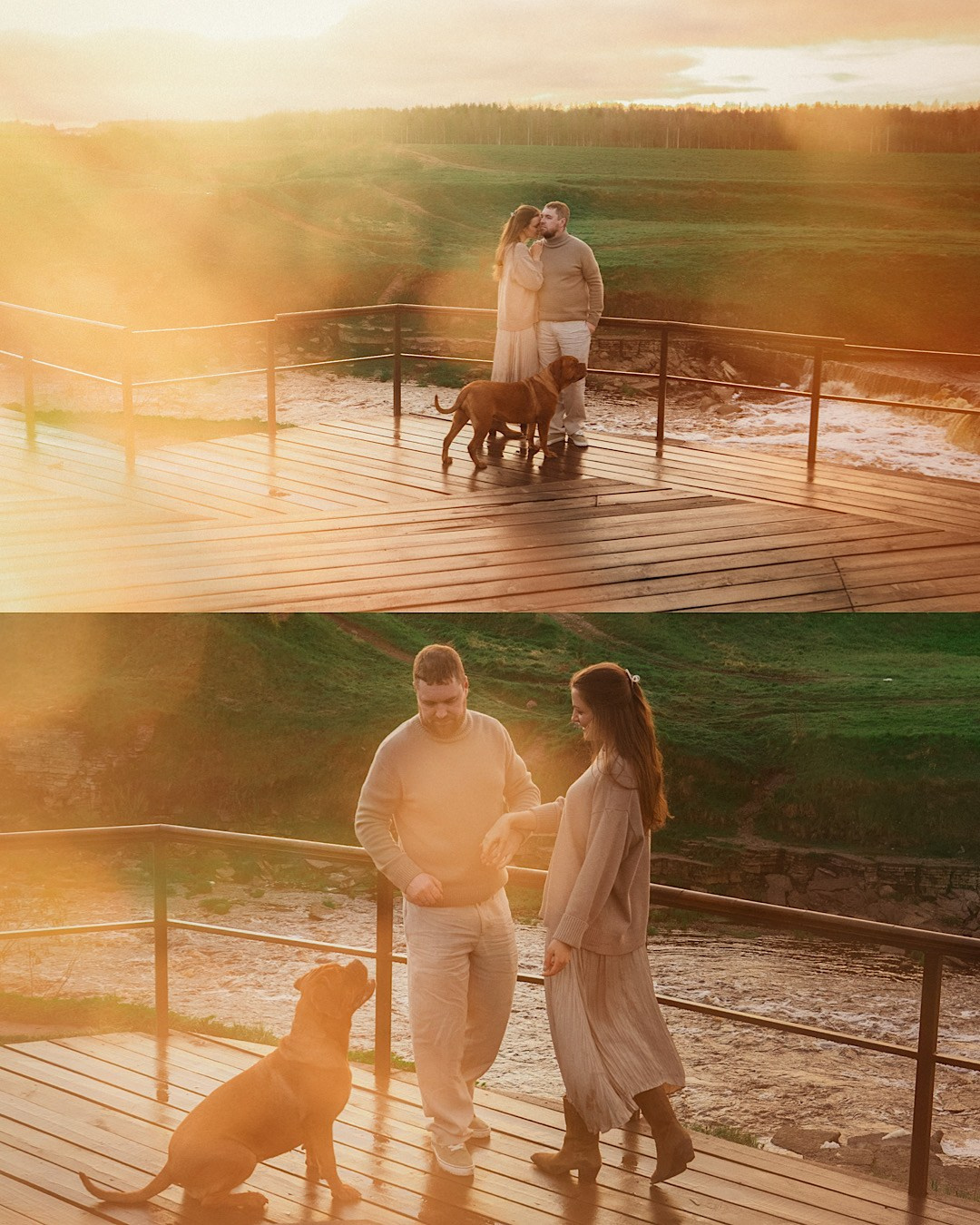 Оксана, Иван и Мандаринка. Фотограф анималист в Москве и Санкт-Петербурге Свиридова Анна