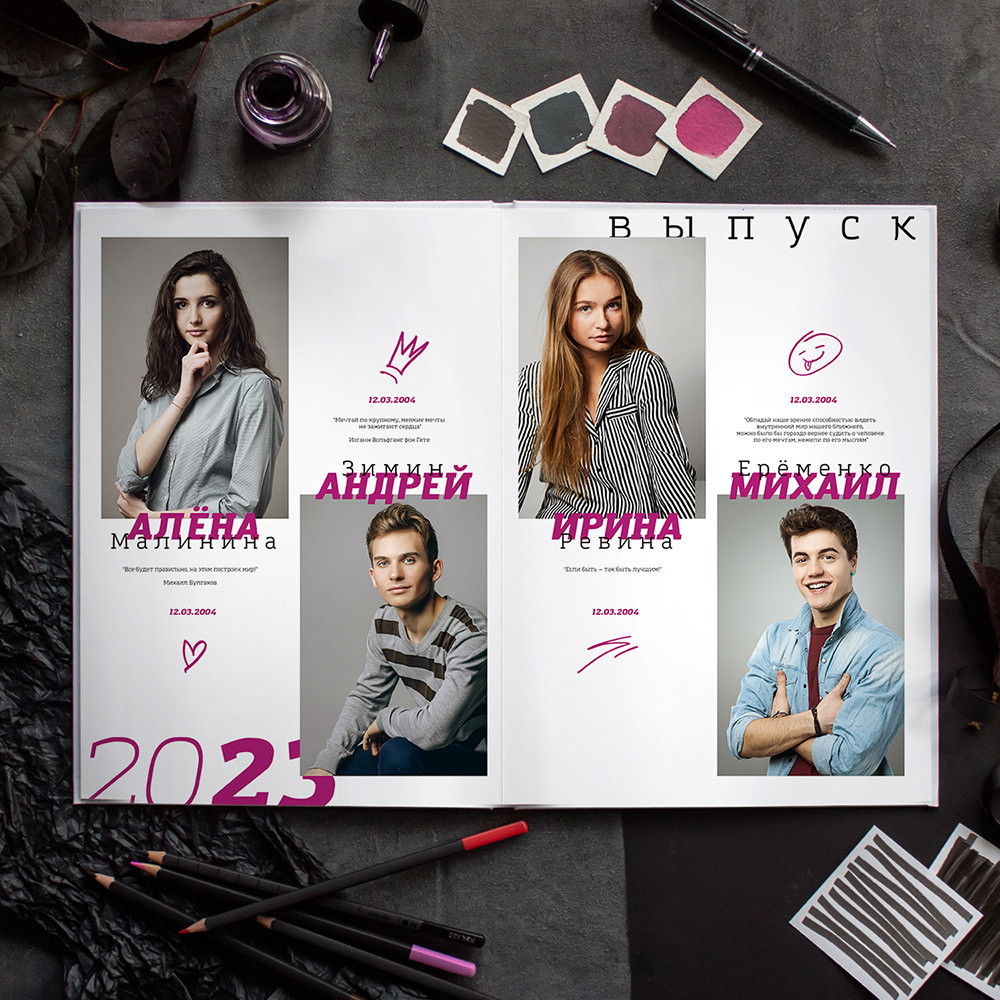 Макет от mirramian.art