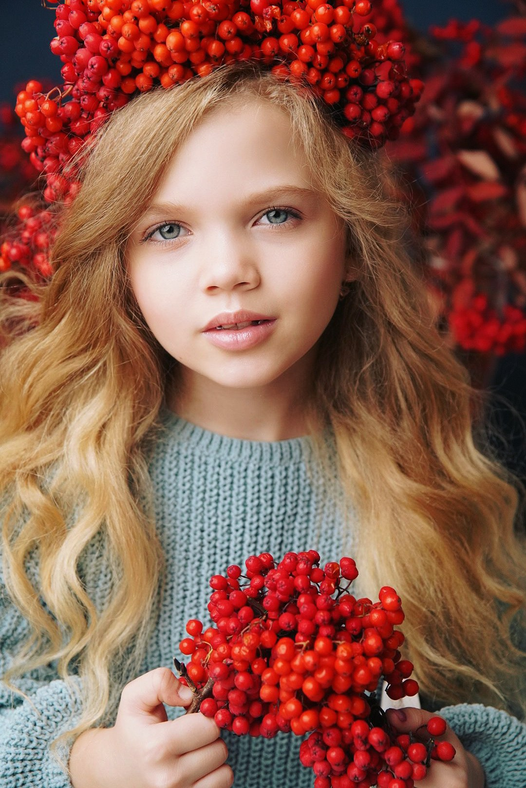 Рябина. Фотограф новорожденных. Семейный и детский фотограф в городе Сургуте