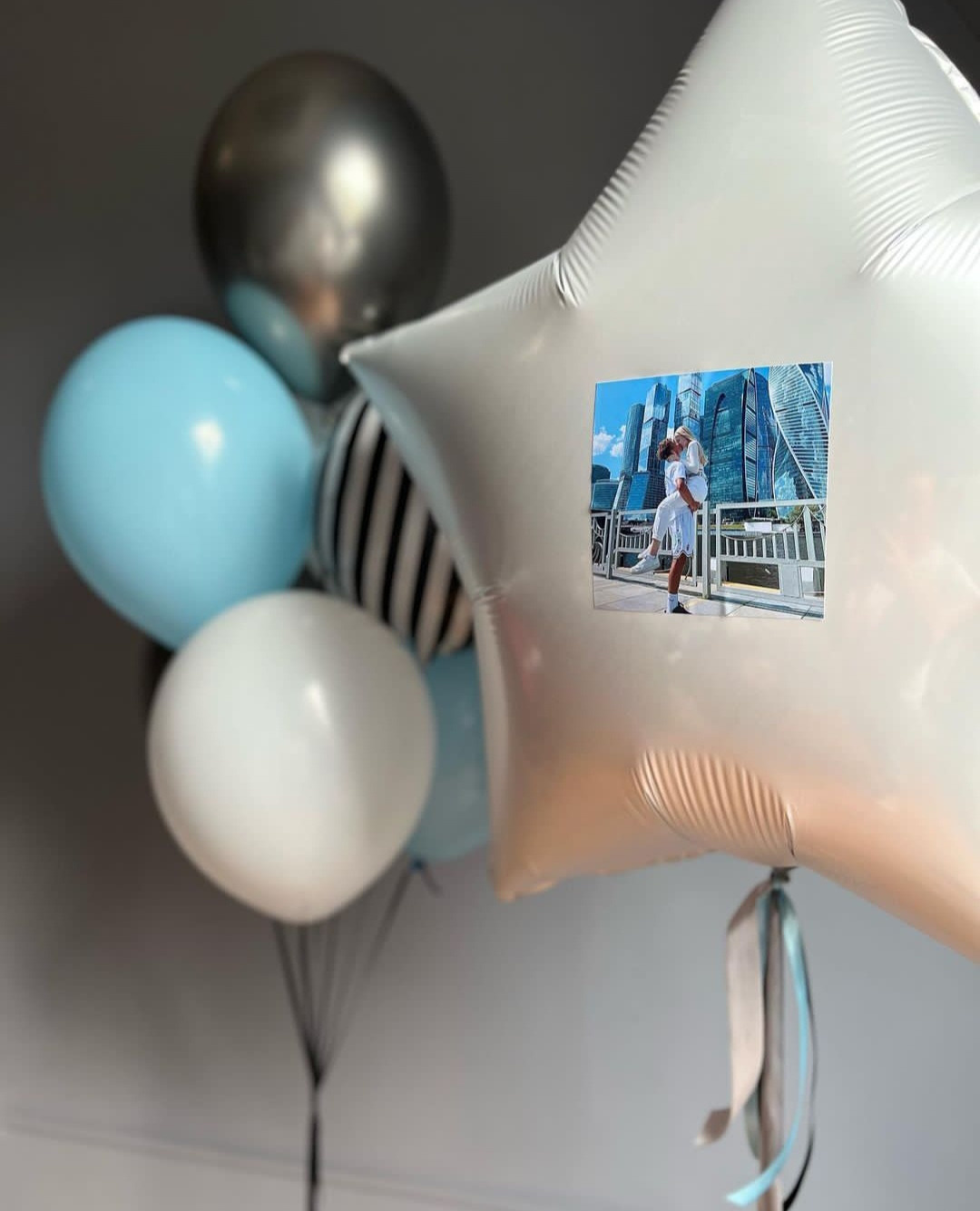 Новинка! Шары с Вашими фотографиями. Аэродизайнер Елена Лин