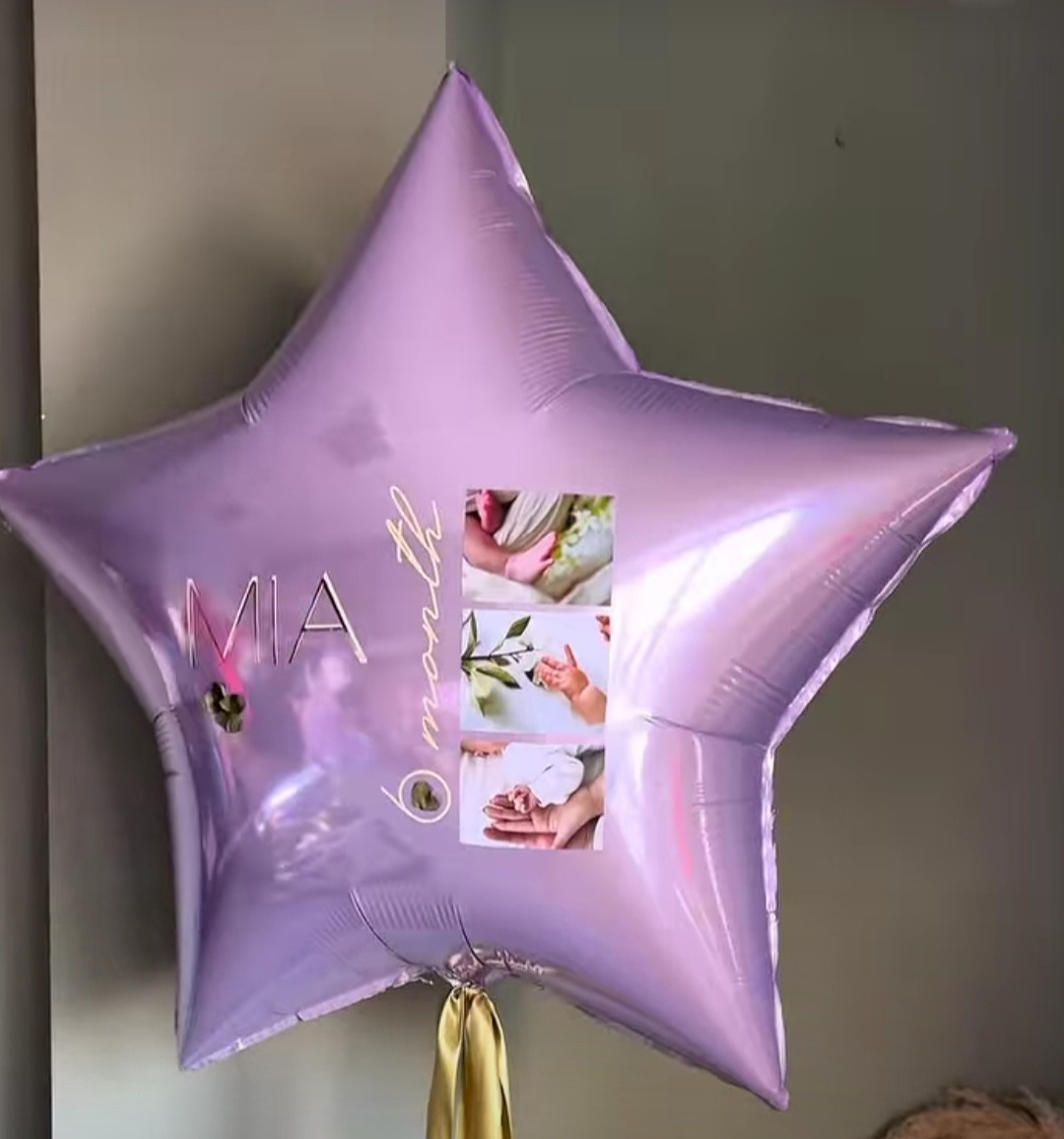 Новинка! Шары с Вашими фотографиями. Аэродизайнер Елена Лин