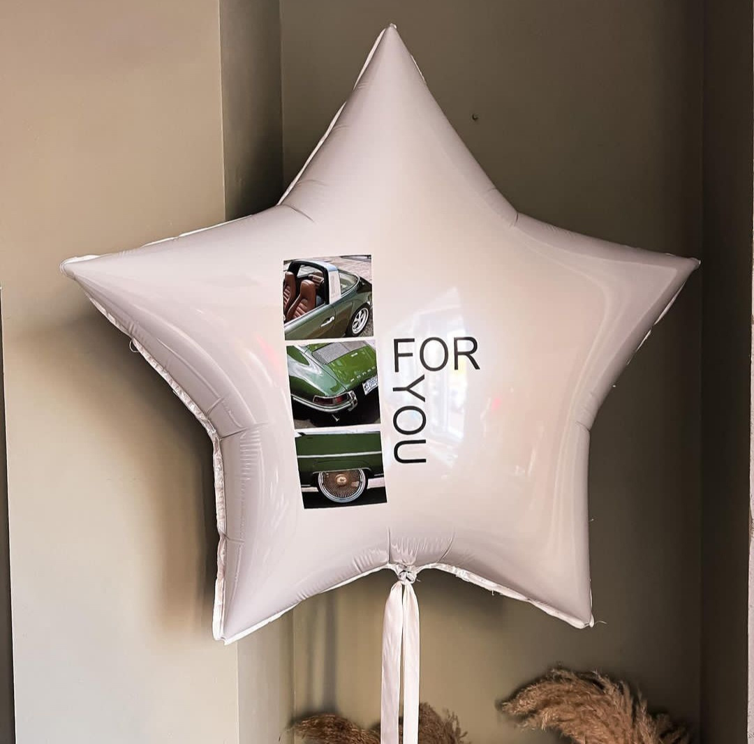 Новинка! Шары с Вашими фотографиями. Аэродизайнер Елена Лин