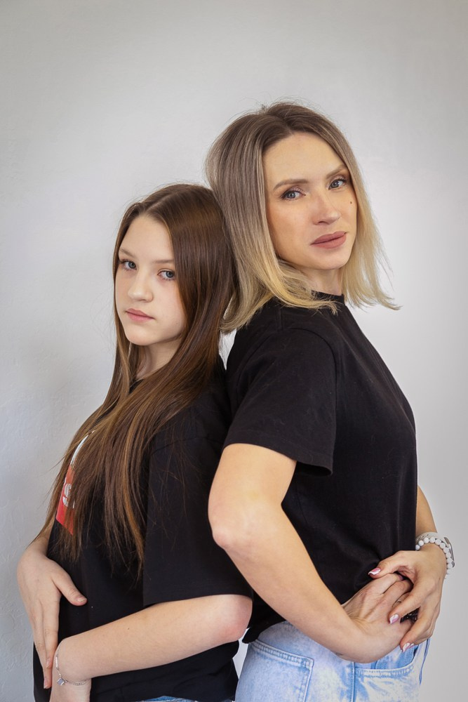 Фотопроект ко дню дочери «Как две капли». Фотограф во Владивостоке и Надеждинском районе Кристина Цой