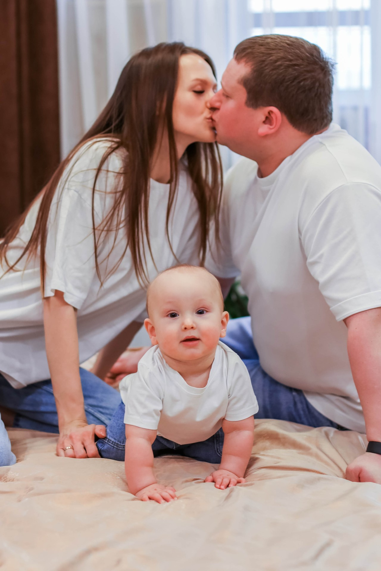 A happy little family. Семейный, детский, свадебный фотограф в Москве, Люберцах