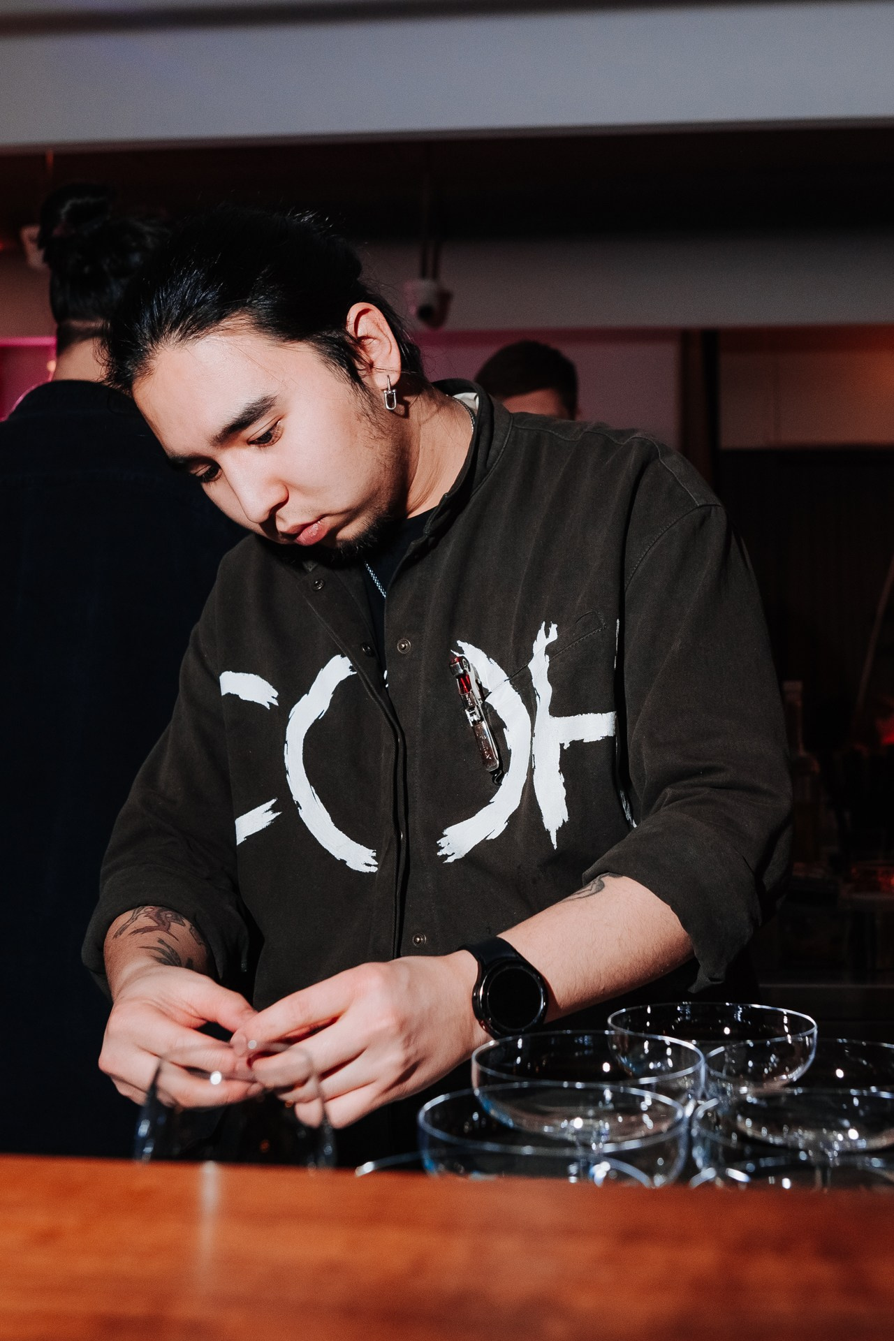 Вечер в ресторане СОН. Фотограф Перминов Никита СПБ