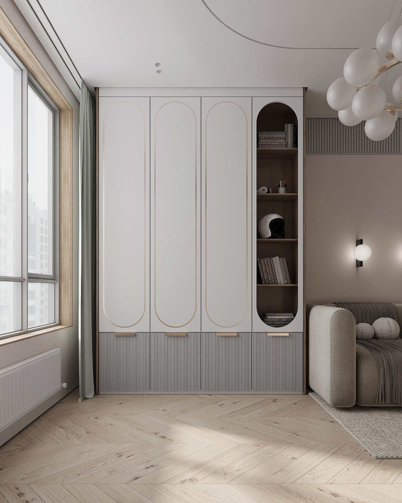 ЖК «Аль-Фараби 27», 93 м². Room Design Studio