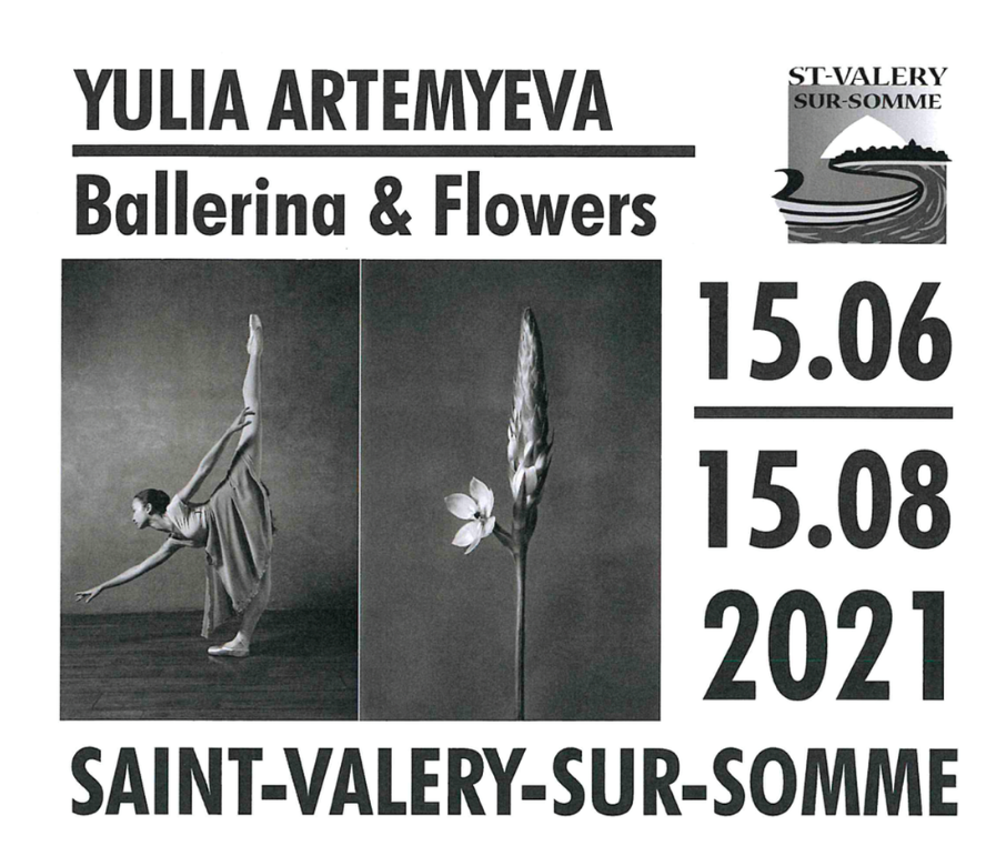 Фотопроект  Юлии Артемьевой Балерина и цветы