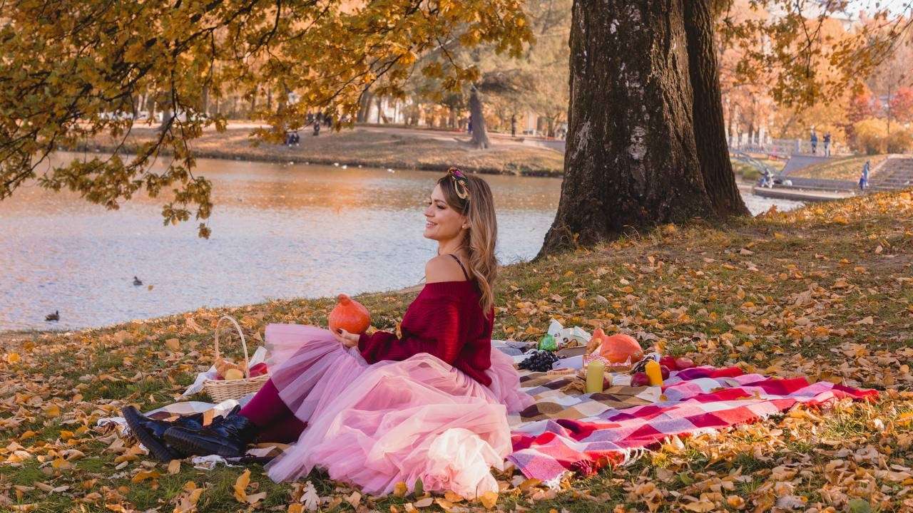 Осенний пикник в Таврическом саду