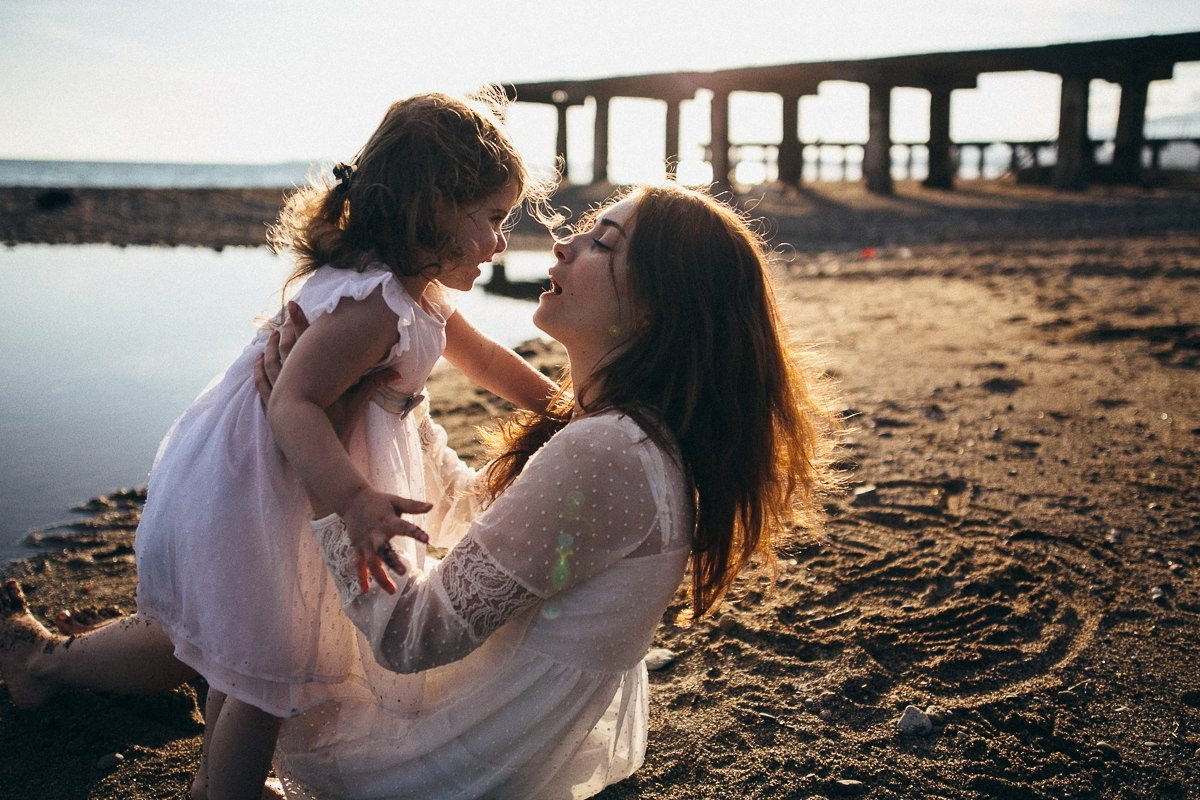 Вдыхая запах моря. Семейный фотограф на крещение и венчание