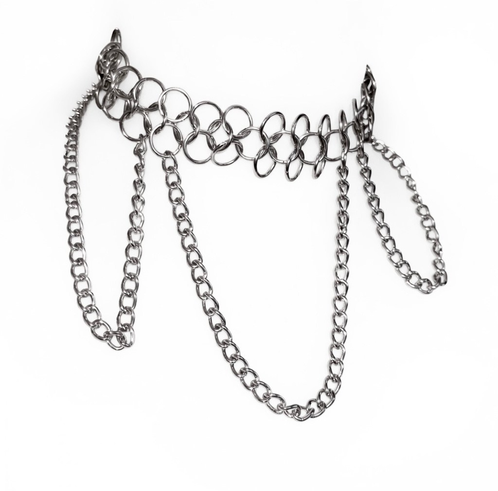 Чокеры из кольчуги. Украшения из кольчуги в Москве Соня Спросонья