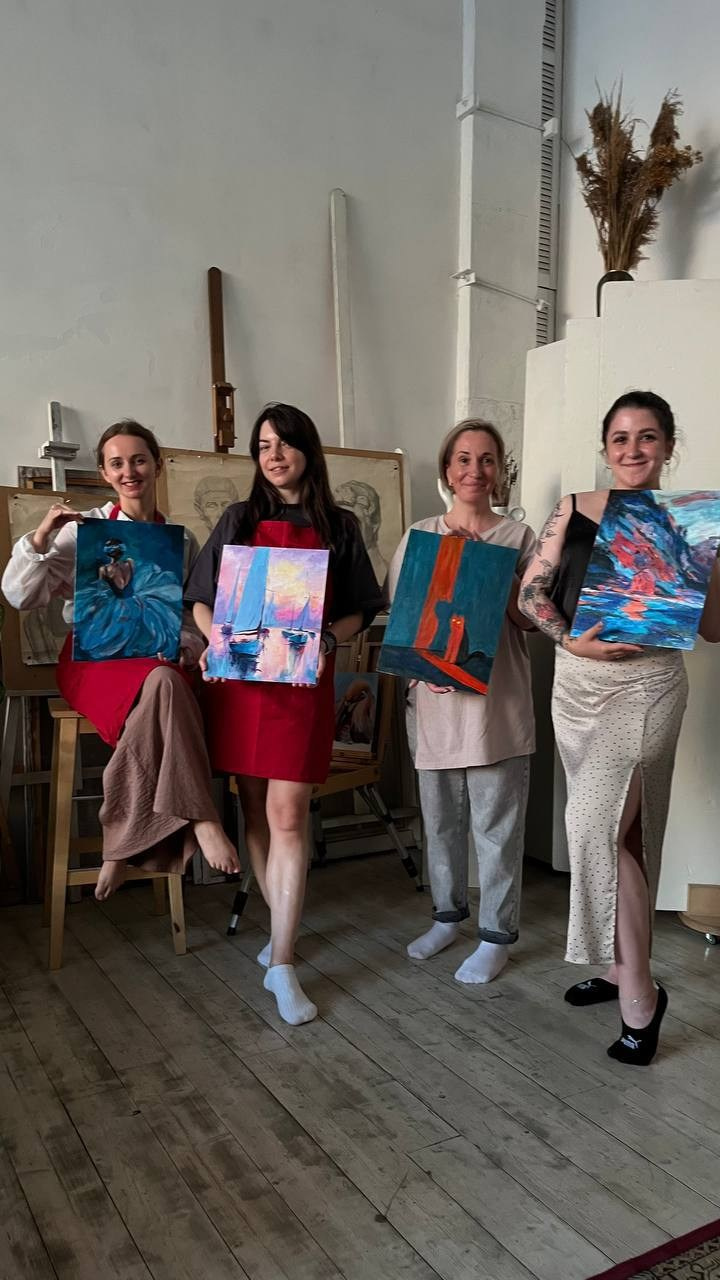 Арт — вечеринка. Цветной бульвар. Арт — вечеринки Москва Анастасия Жаркова