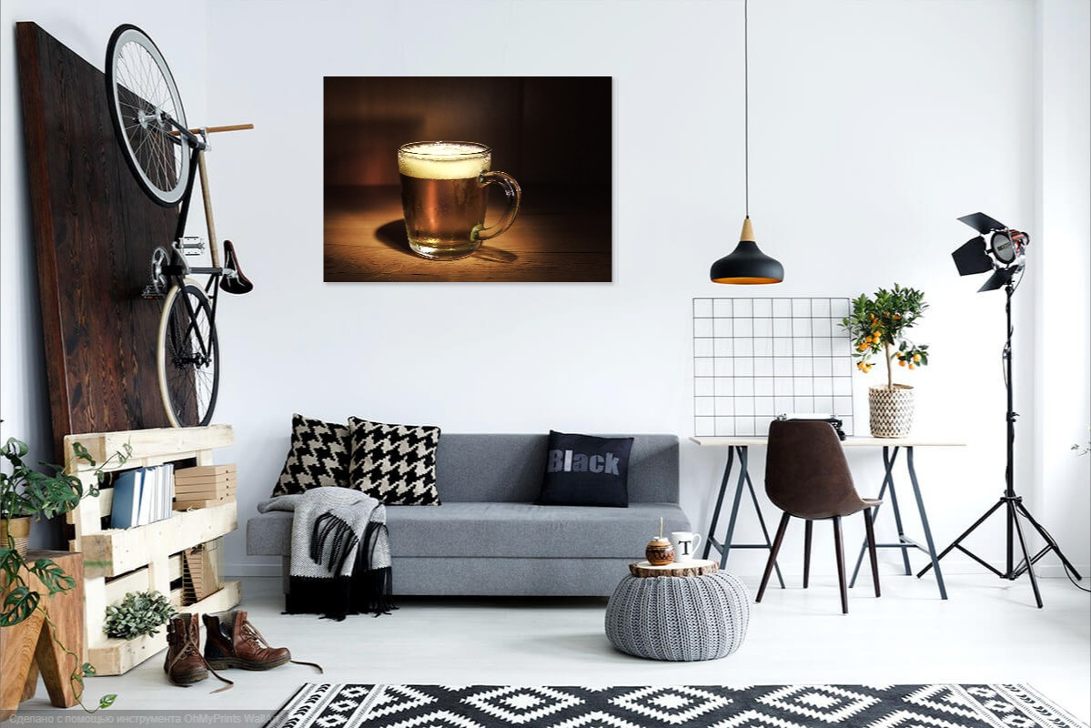 Визуализация моих картин (visualization of my paintings in the interior). Фотограф (photographer) Lischinski Vitaliy