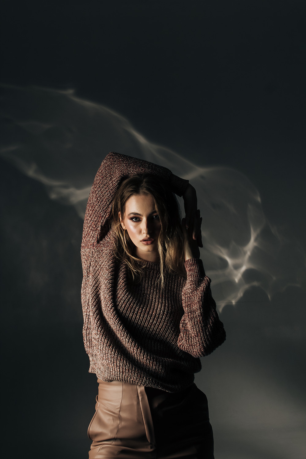 Женские студийные портреты для серт. Фотограф Анастасия Косюра