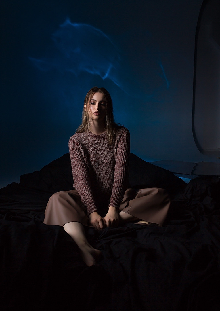 Женские студийные портреты для серт. Фотограф Анастасия Косюра