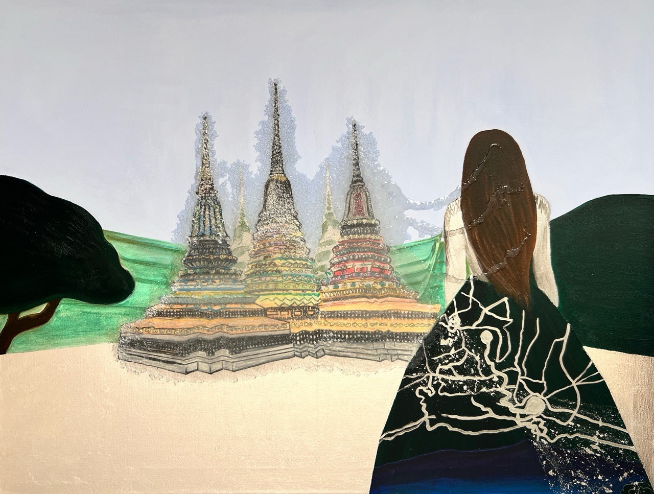 Серия «Волшебница Изумрудного Востока». Картины пейзаж