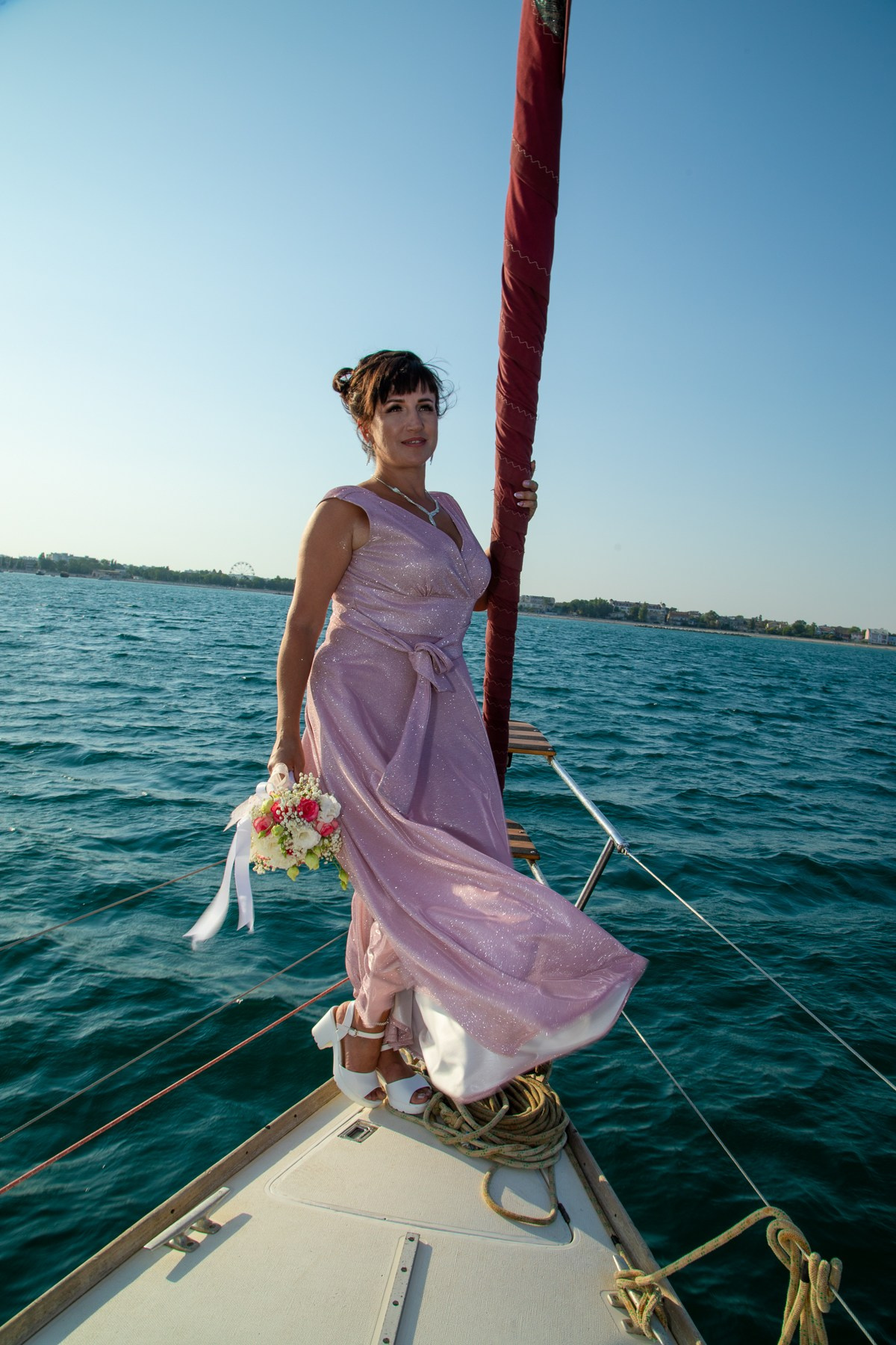 Свадьба на яхте. Фотограф и видеооператор (видеограф) в Евпатории и в Крыму