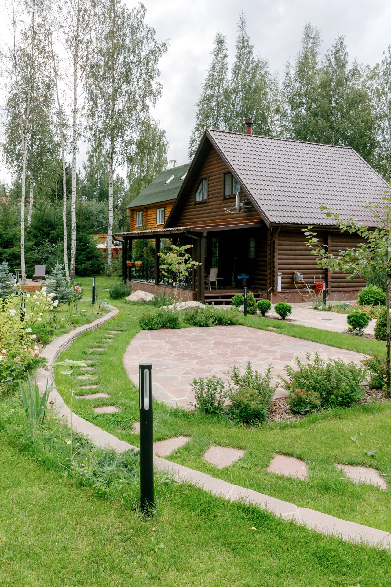 Загородный дом. Ландшафтный дизайн. Репортажный фотограф в Санкт-Петербурге Жолудев Владислав