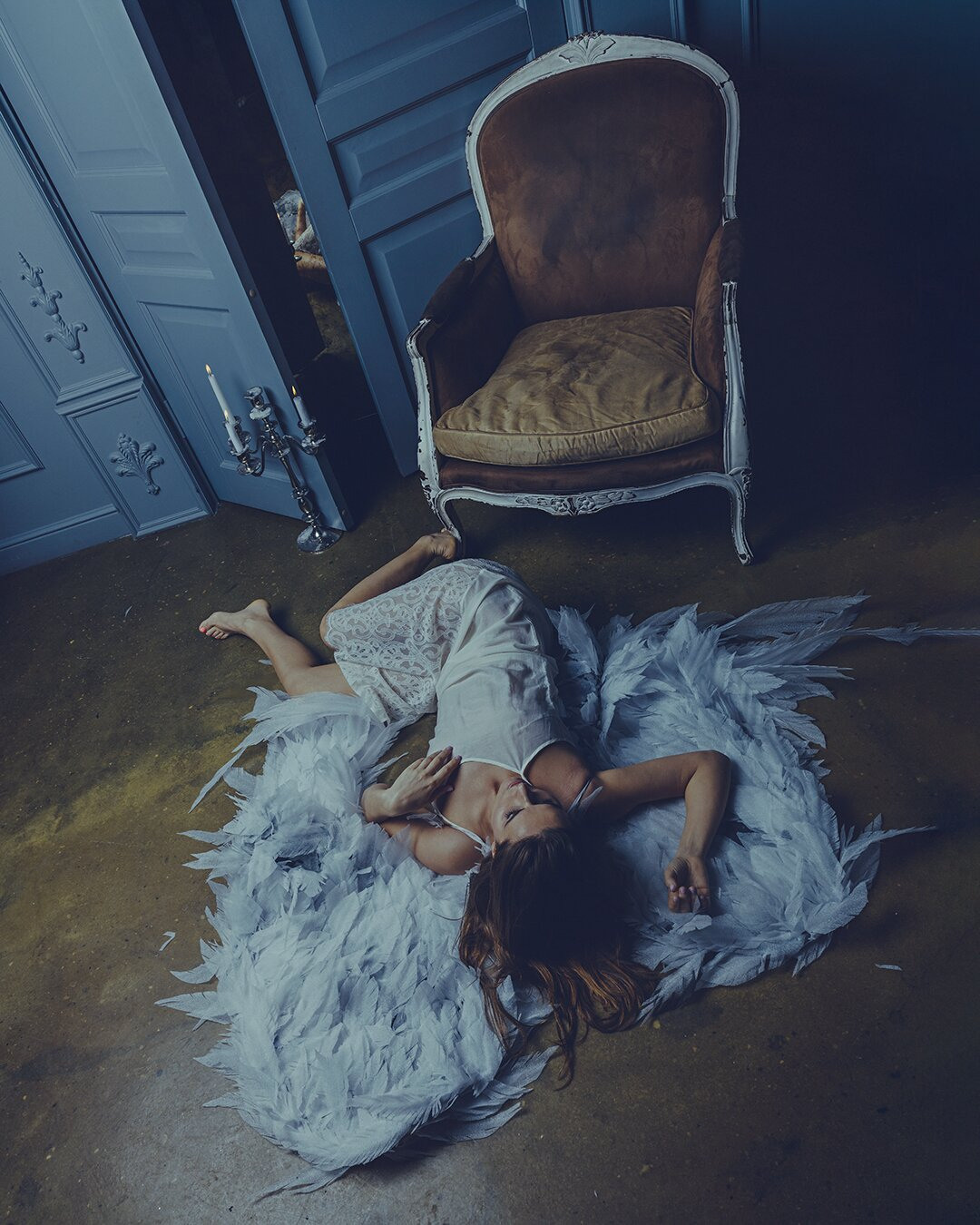 Анна, серия «Крылья». Коваленко Светлана, фотограф в Москве. Концерты, события и люди