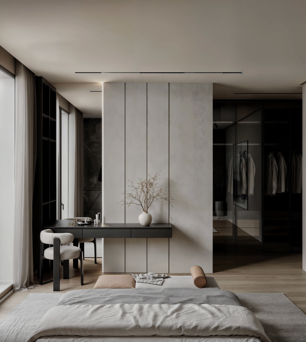 SYDNEY CITY / 91 м². Inside Form — студия, где проект начинается не с стен, а с человека. Индивидуальный подход, живой стиль