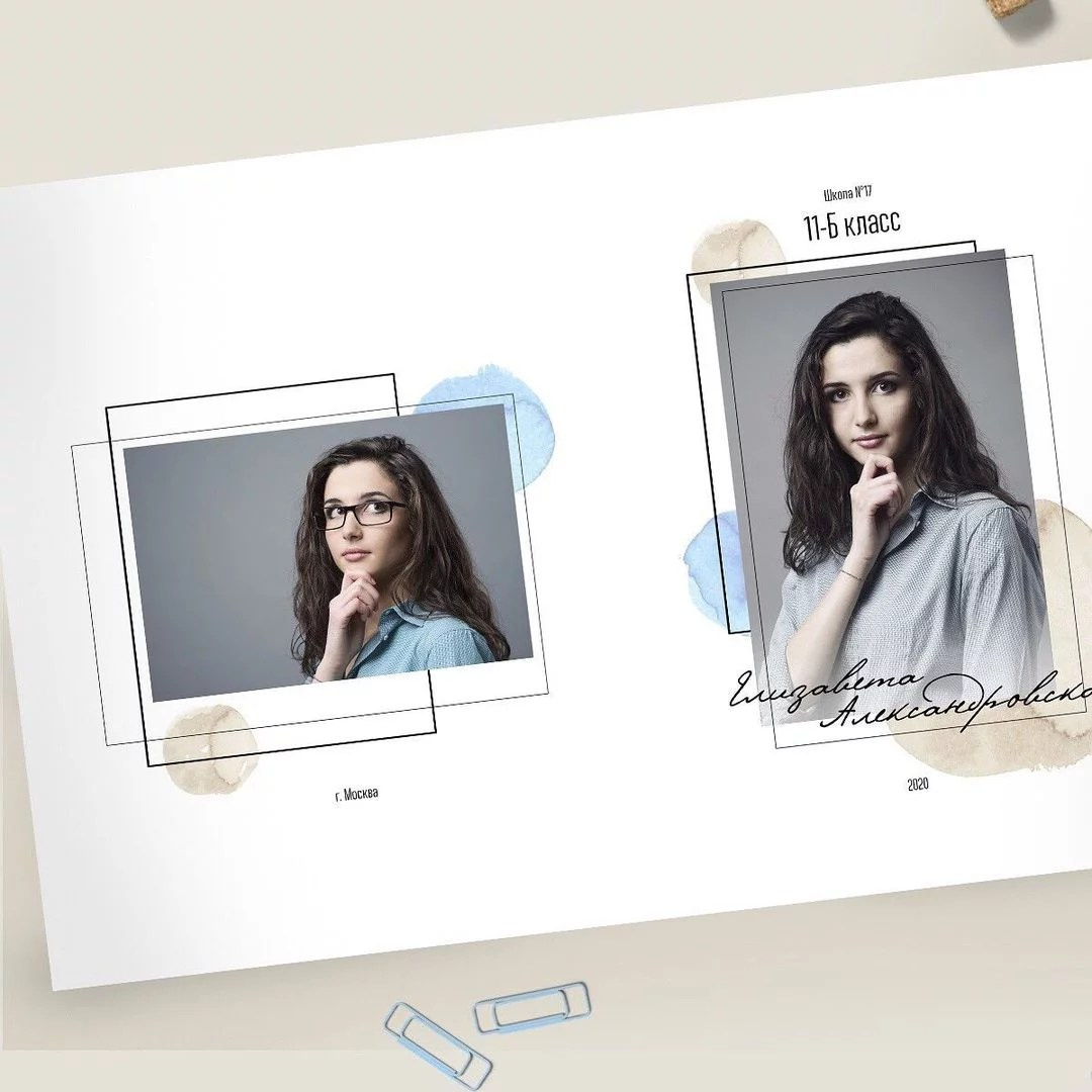 ДИЗАЙН Акварель. Medlori fotobook Выпускные альбомы в Липецке Лариса Медведева