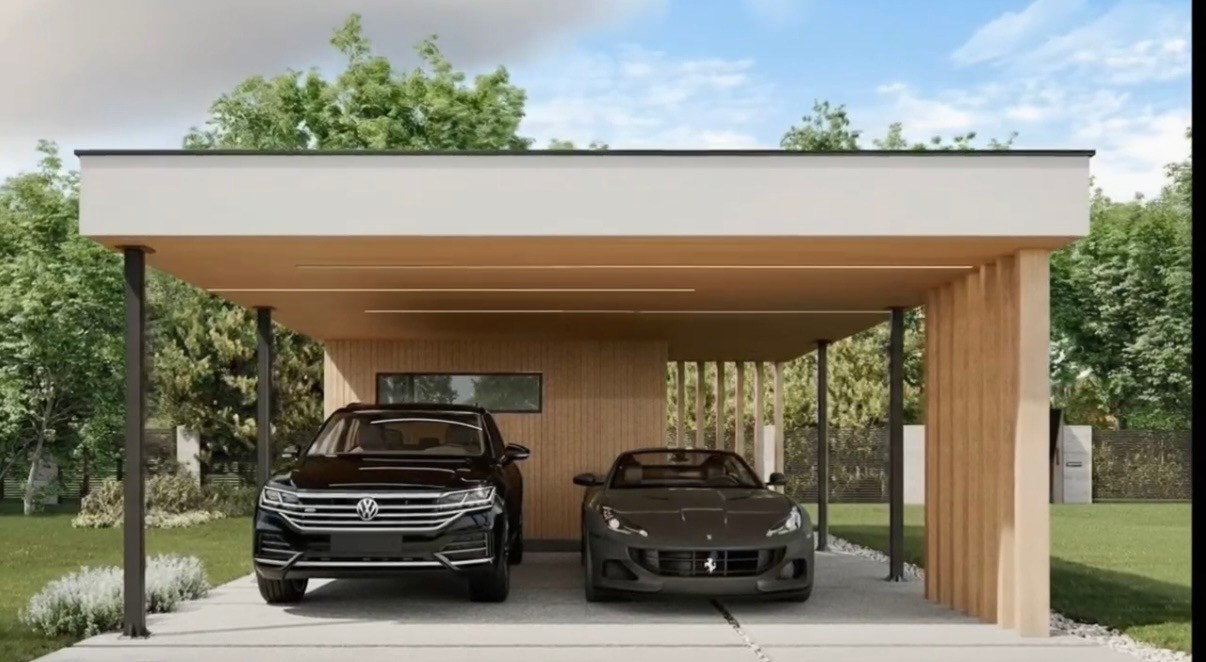 Сarports. Чугунова Анастасия. Дизайн интерьеров и архитектурное проектирование