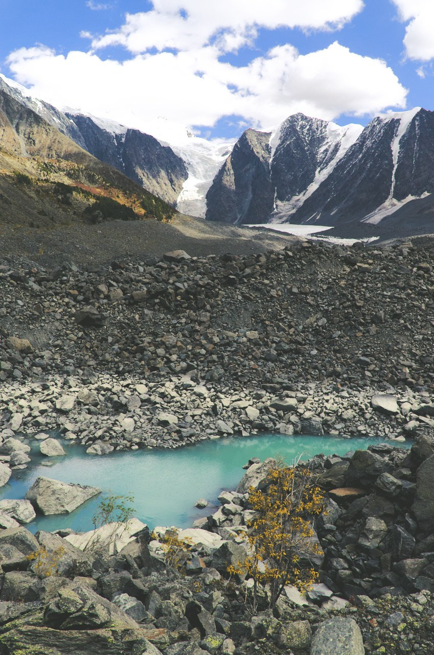 Алтай ледник Мюшту- Айры пейзажная фотография