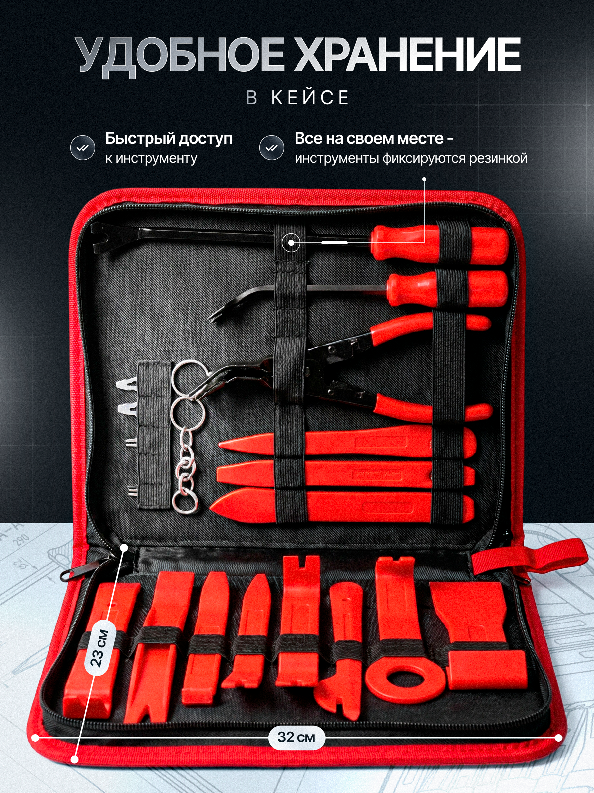 Набор съемников. Инфографика для маркетплейсов — khdesign_wb