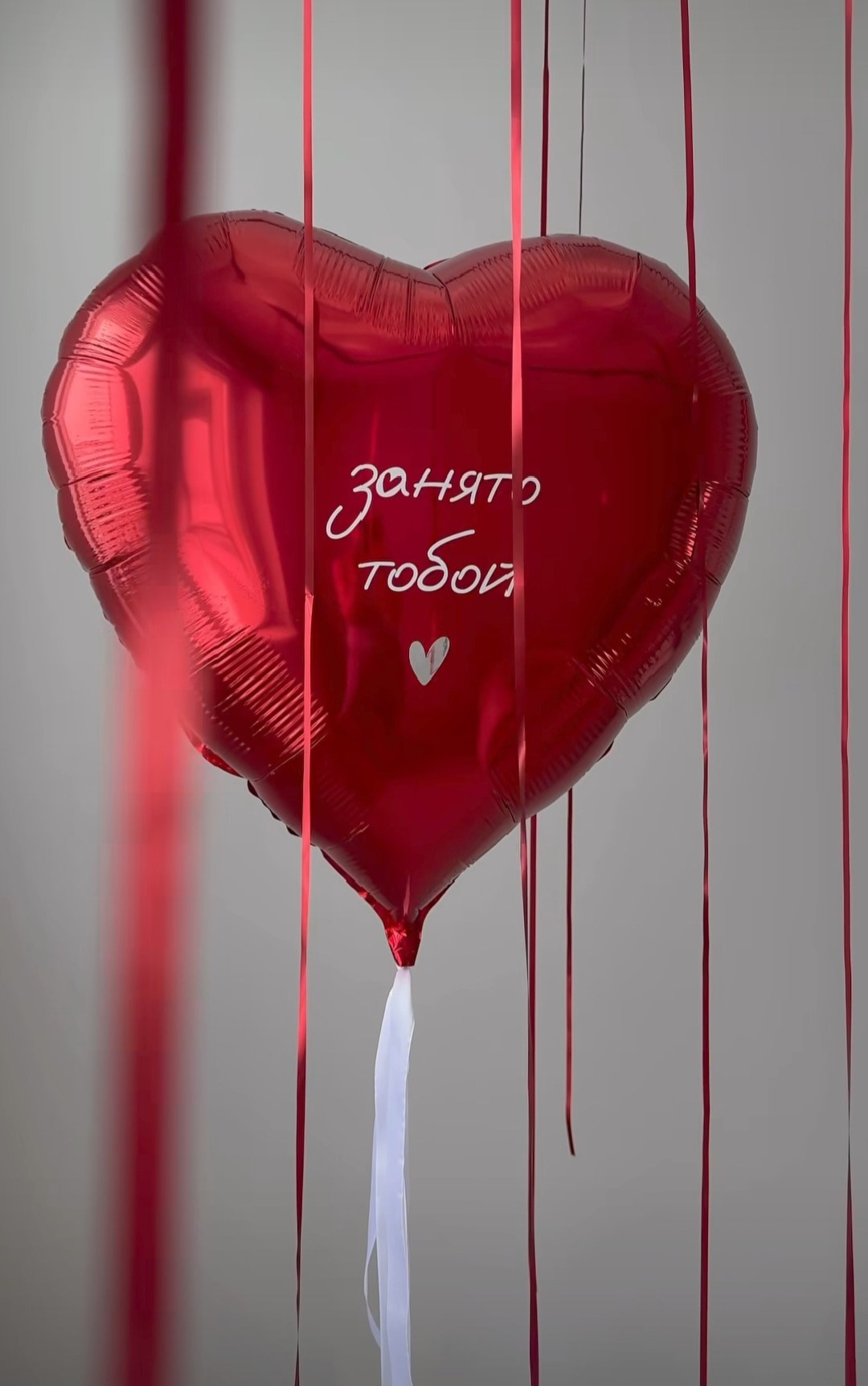 Воздушные шары на день Святого Валентна на 14 февраля. Аэродизайнер Елена Лин